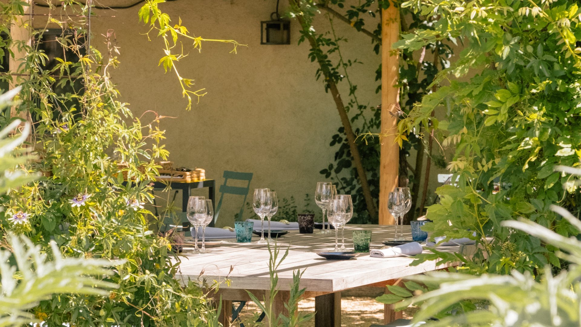 TERRASSE VUE JARDIN